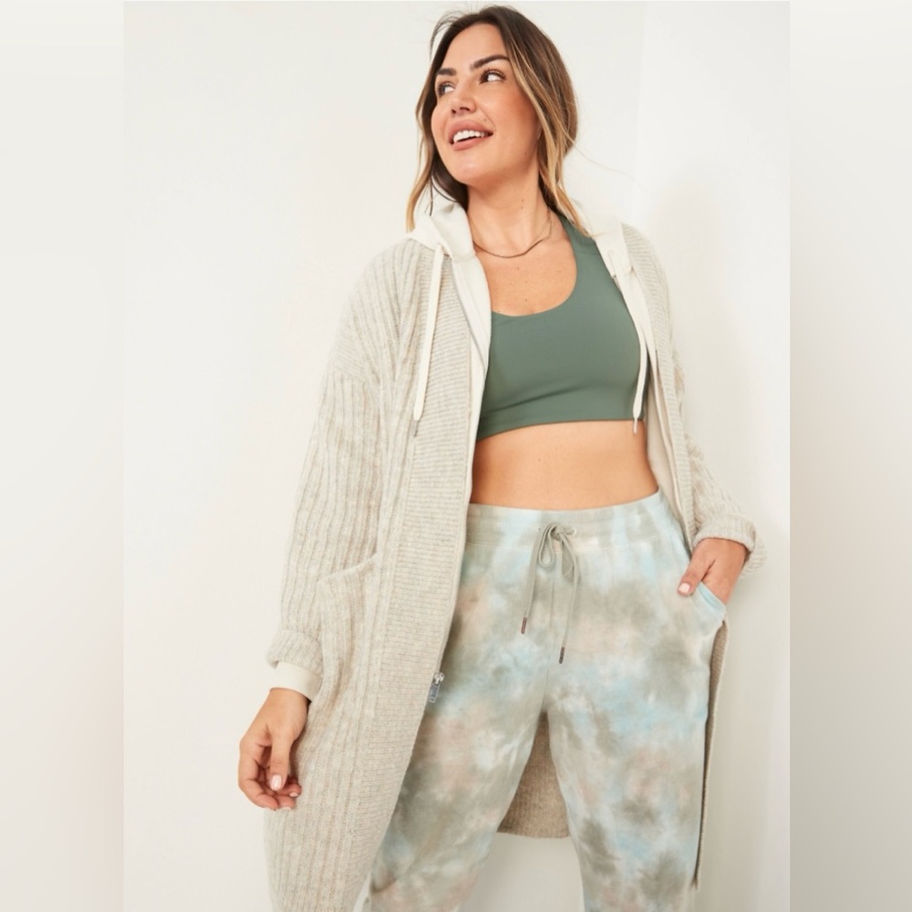 Old Navy Slouchy Long-Line Open Cardigan l Small